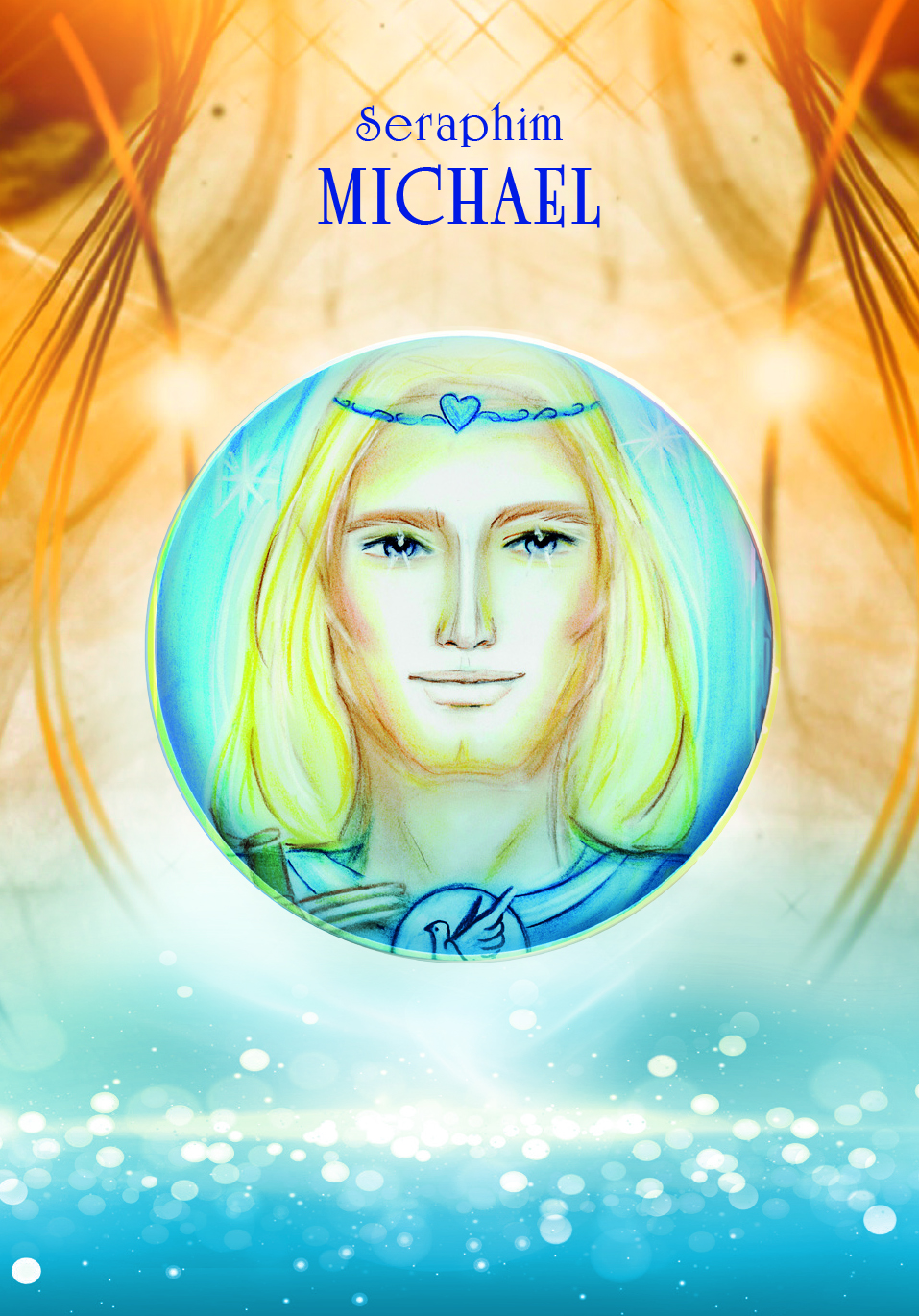 Eine Karte aus dem Set: Seraphim Michael